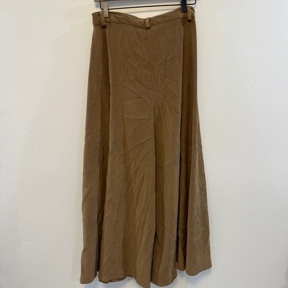 SCULLY | vintage brown faux suede palazzo pant - Picture 7 of 7